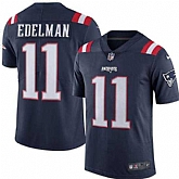Nike Men & Women & Youth Patriots 11 Julian Edelman Navy Blue Color Rush Limited Jersey,baseball caps,new era cap wholesale,wholesale hats